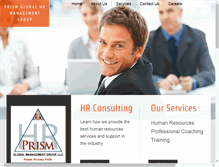 Tablet Screenshot of prismgmg.com